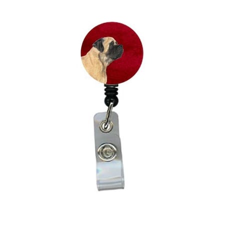 Teacher&Aposs Aid Mastiff Retractable Badge Reel or ID Holder with Clip TE2899041